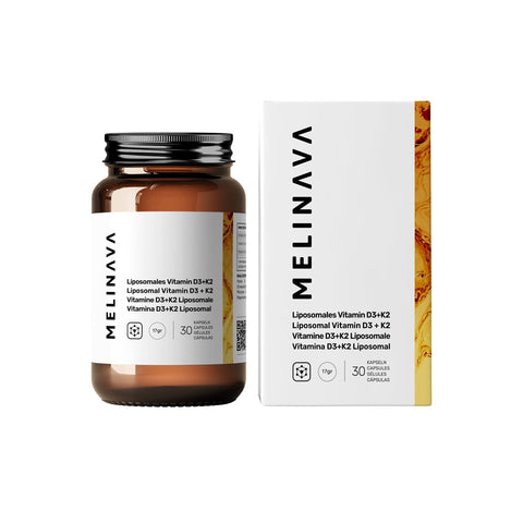 Vitamina D3+K2 Lipossomal (Cápsulas)